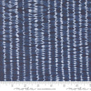 Moda Winter Chill Icicle Stripe Shibori Dusk Fabric