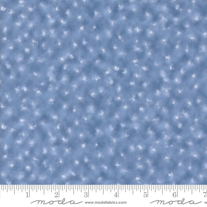 Moda Winter Chill Starry Night Shibori Glacier Fabric