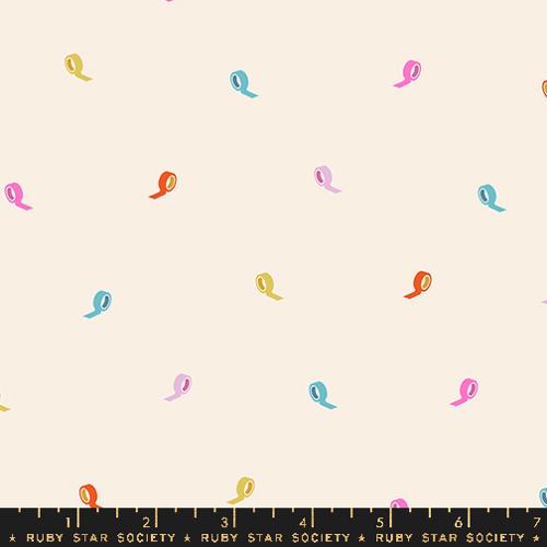 Ruby Star Society Washi Plus Roll With It Natural Fabric