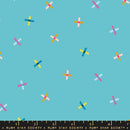 Ruby Star Society Washi Plus Plus Points Turquoise Fabric