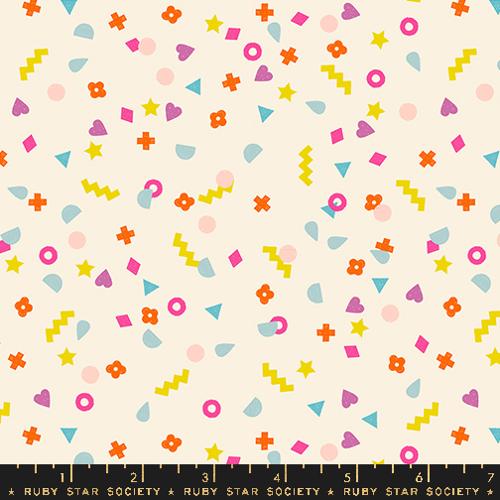 Ruby Star Society Washi More Stuff Natural Fabric