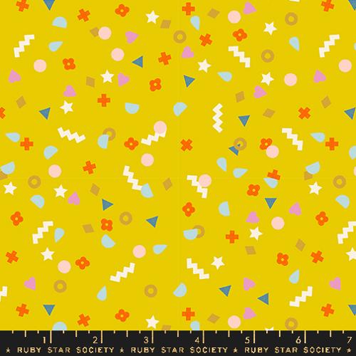 Ruby Star Society Washi More Stuff Goldenhour Fabric
