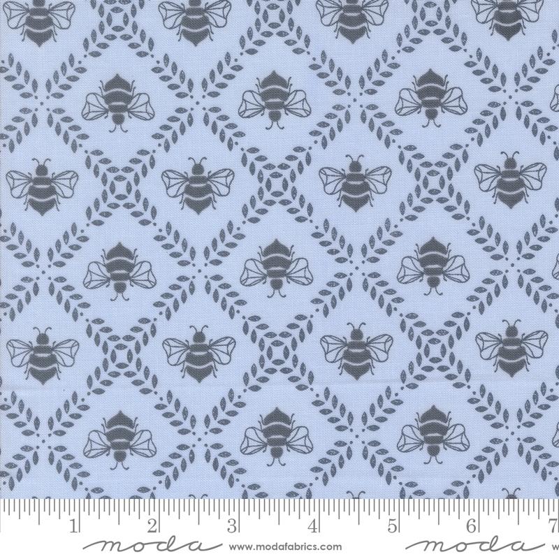 Moda Sun Drenched Gathering Honey Sky Fabric