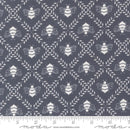 Moda Sun Drenched Gathering Honey Indigo Fabric