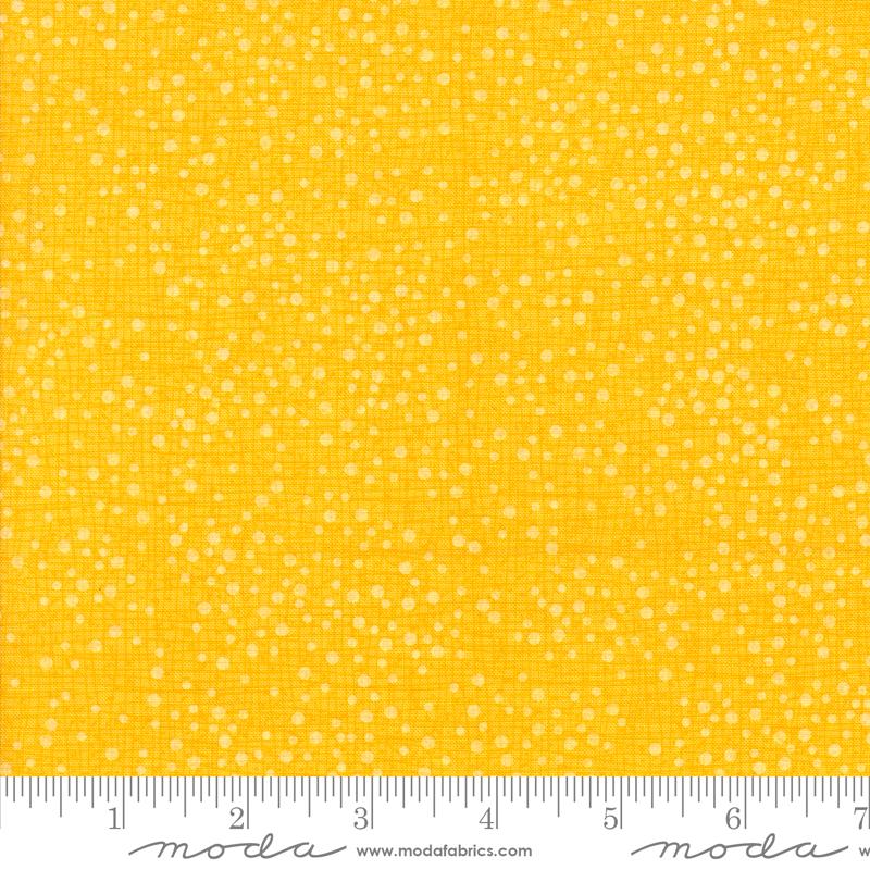 Moda Dotty Thatched 227 Sunshine Fabric