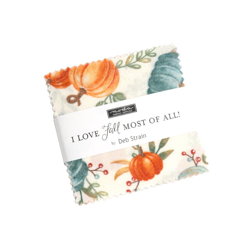 Moda I Love Fall Most Mini Charms