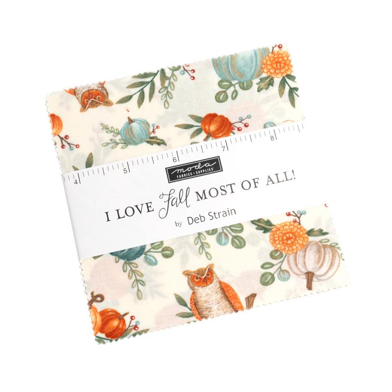 Moda I Love Fall Most Charm Pack