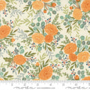 Moda I Love Fall Most Fall Florals Warm White Fabric