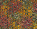 Northcott Midnight Savanna II Star Dark Clay Batik Fabric