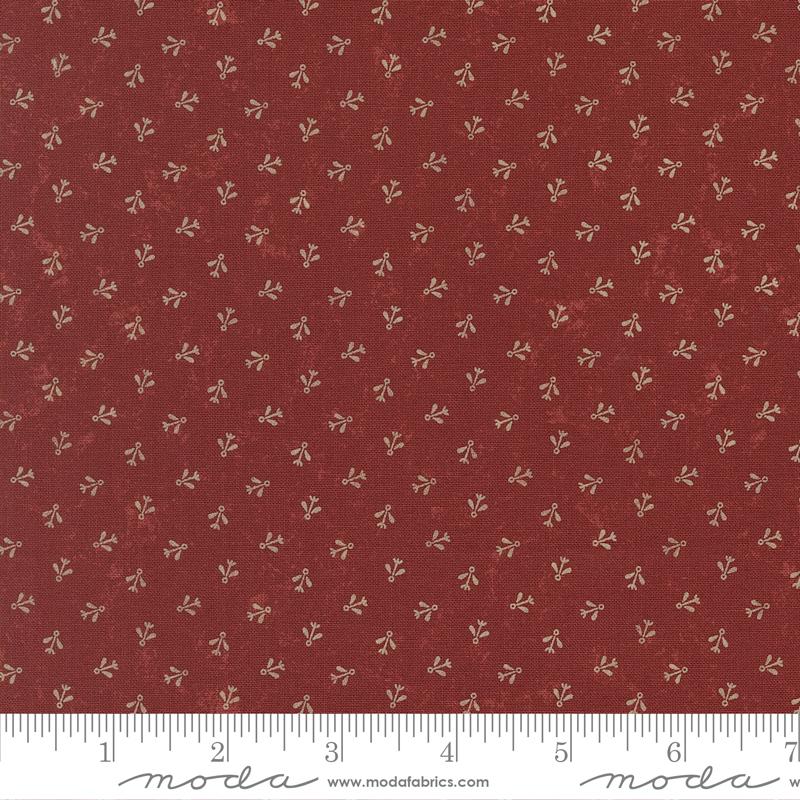 Moda Wheatland Maple Seed Blender Currant Fabric