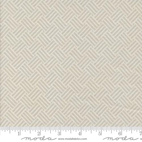 Moda Prairie Gathering Basket Weave Porcelain Flannel Fabric