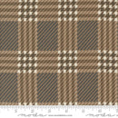 Moda Prairie Gathering Window Pane Plaid Teak Flannel Fabric