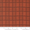 Moda Prairie Gathering Mini Plaid Rust Flannel Fabric