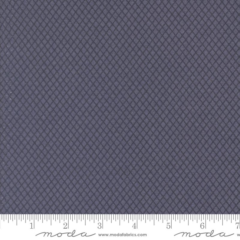 Moda Prairie Gathering Wire Mesh Indigo Flannel Fabric