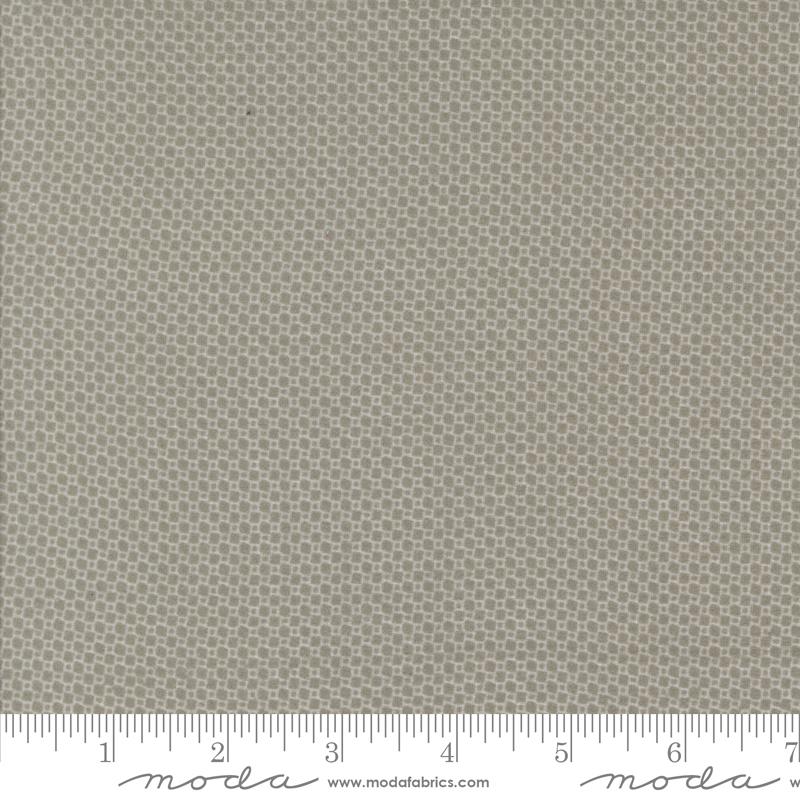 Moda Prairie Gathering Box Print Etching Flannel Fabric
