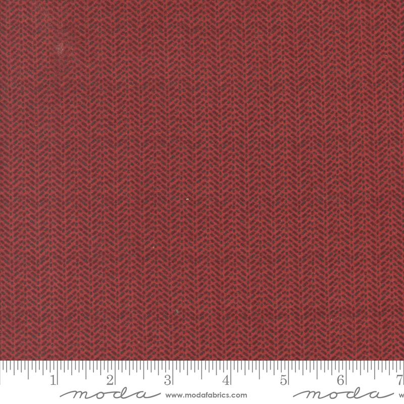Moda Prairie Gathering Herringbone Brick Fabric