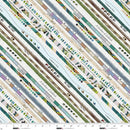 Studio E Neighborhood Association Selvedge Stripe Multi Fabric