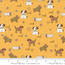 Moda Lucky Puppy Parade Sun Fabric