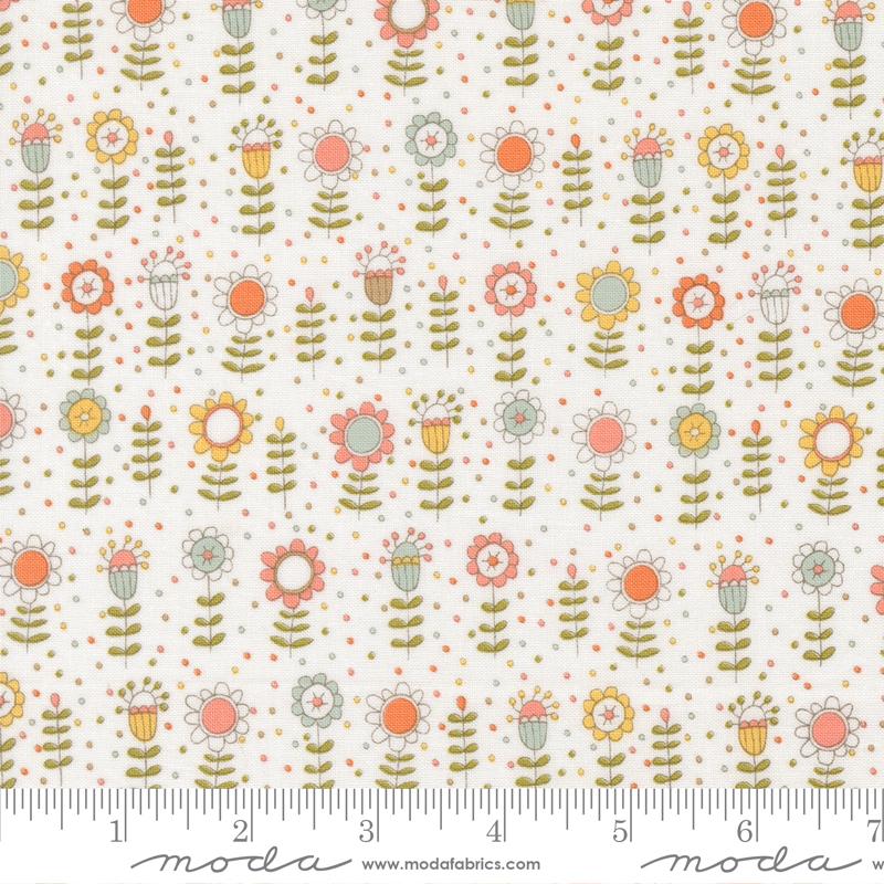 Moda Lucky Bloom Cloud Fabric