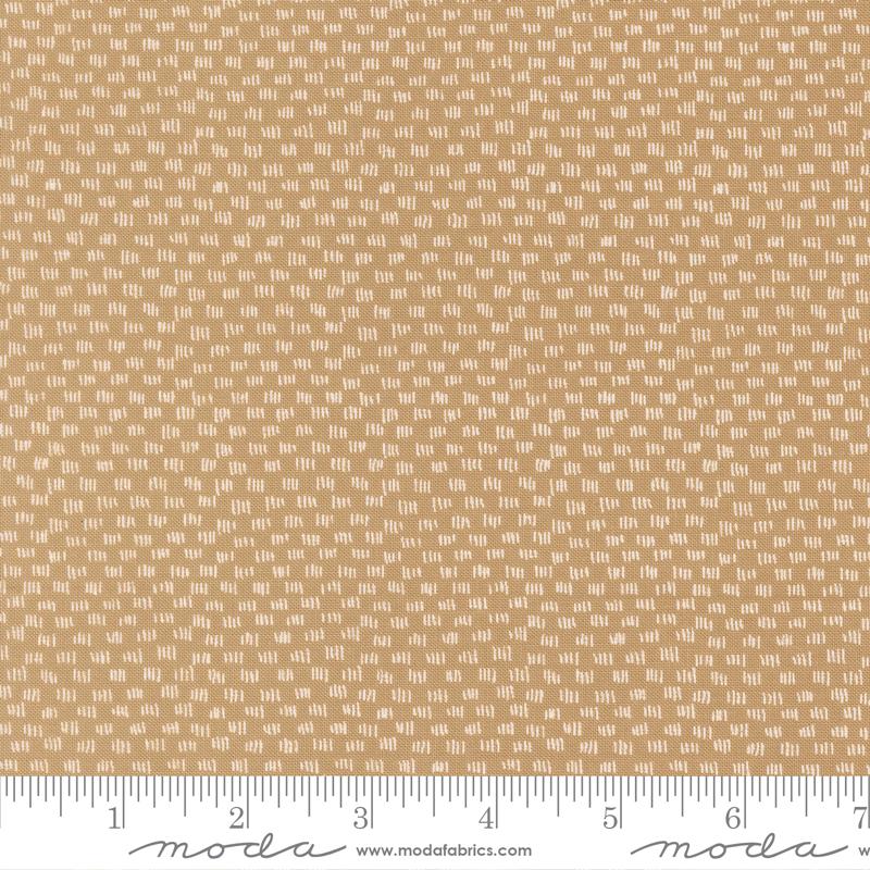 Moda Lucky In The Grass Sand Fabric