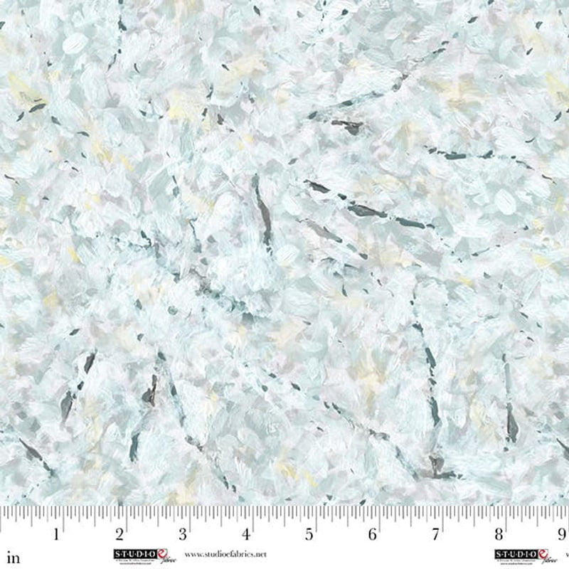 Studio E Hazy Shade Of Winter Ice Fabric