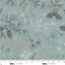 Studio E Hazy Shade Of Winter Twigs Mint Fabric