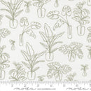 Moda Potted Indoor Jungle Cream Fabric