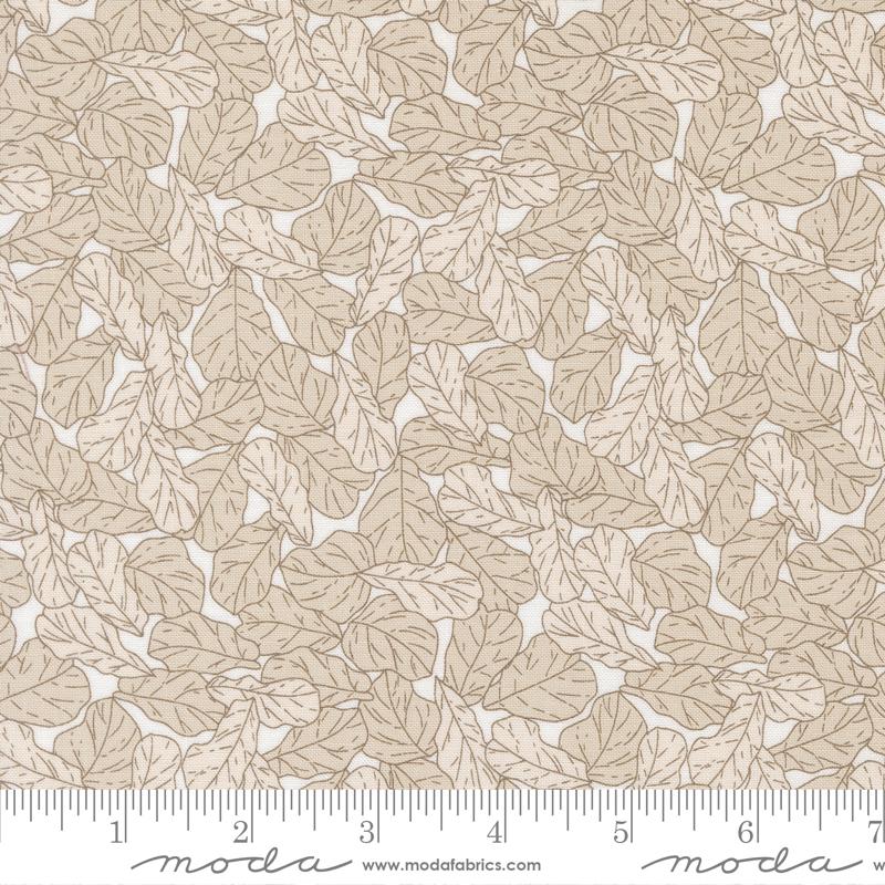 Moda Potted Fiddle Leaf Cream Fabric