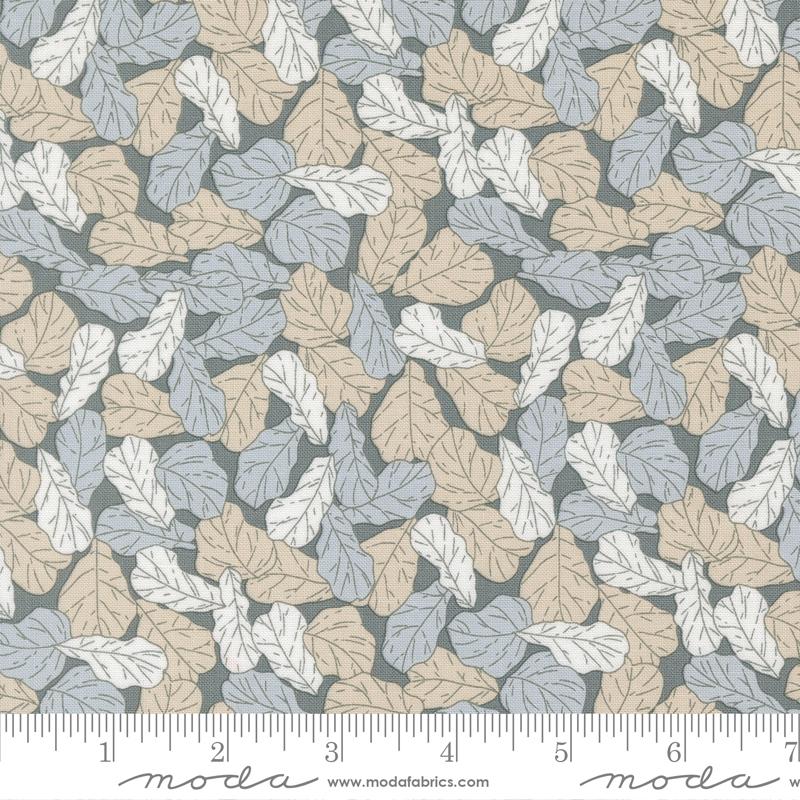 Moda Potted Fiddle Leaf Tranquil Fabric