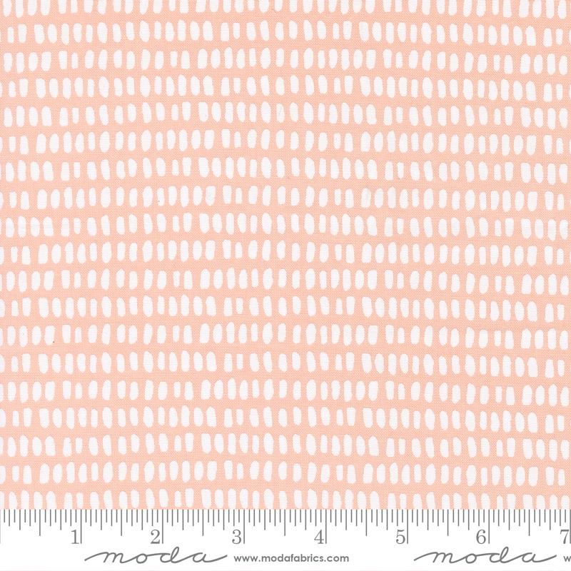 Moda Potted Etching Blush Fabric
