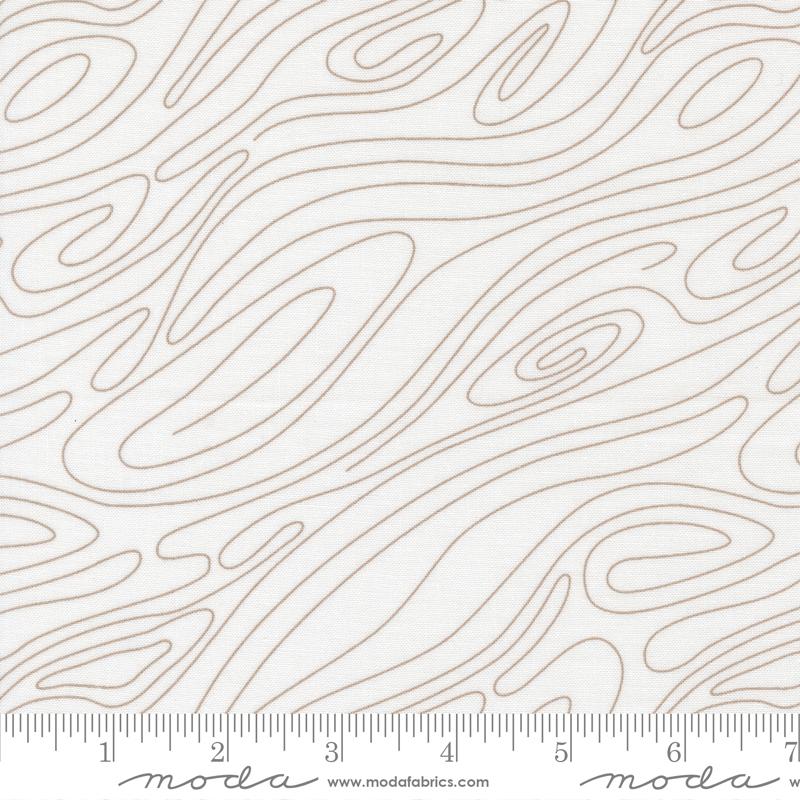 Moda Potted Ebb And Flow Cream Fabric