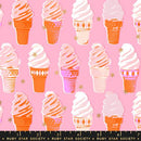 Ruby Star Society Best Day Ever Ice Cream Posy Metallic Fabric
