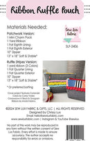 Ribbon Ruffle Pouch Pattern