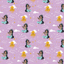 Camelot Fabrics Heart of a Disney Princess Jasmine Lavender Fabric