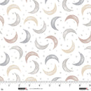 Studio E Sleepy Teddy Moons White Multi Fabric