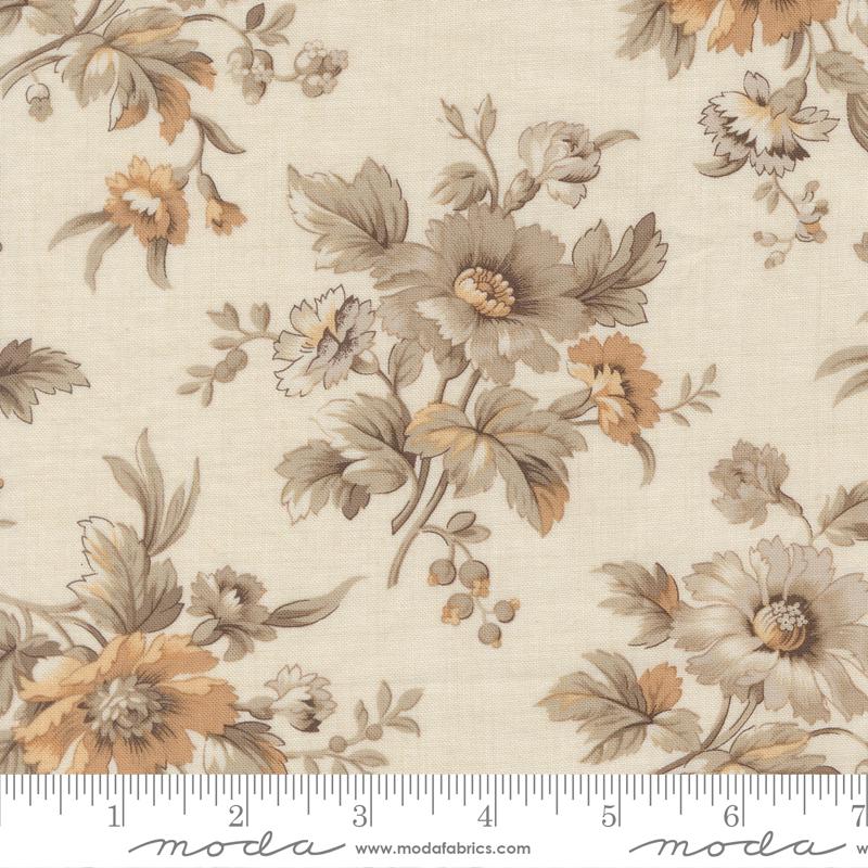 Moda Joie De Vivre Cosmos Florals Pearl Roche Fabric