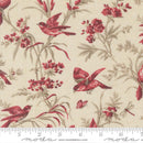 Moda Joie De Vivre Moineau Florals Pearl Fabric