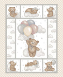 Studio E Sleepy Teddy Panel