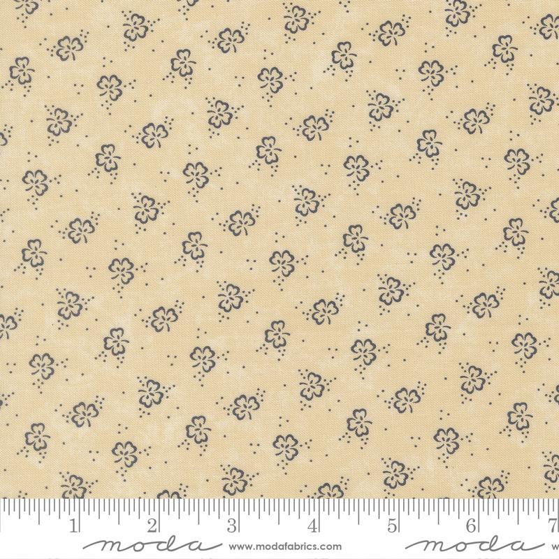 Moda Bluebirds Nest Lucky Day Tan Fabric