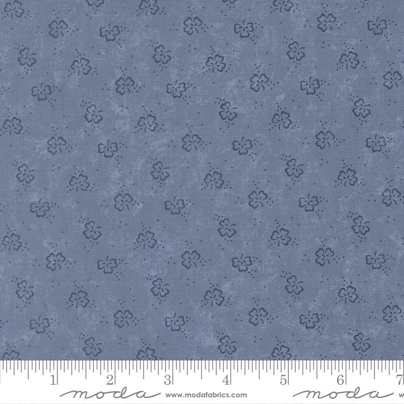 Moda Bluebirds Nest Lucky Day Light Blue Fabric