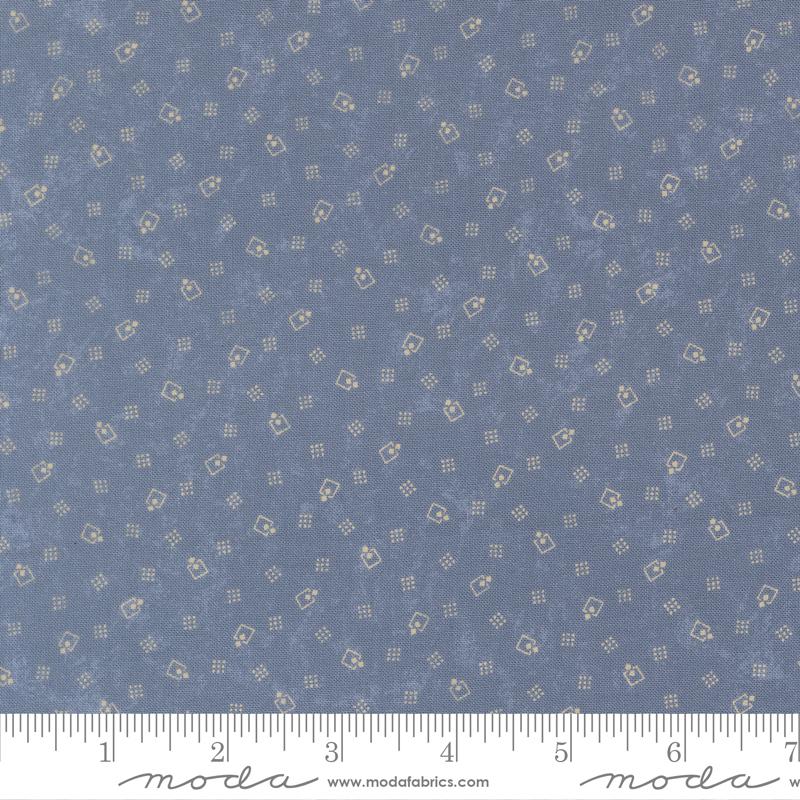 Moda Bluebirds Nest Square Up Blender Light Blue Fabric