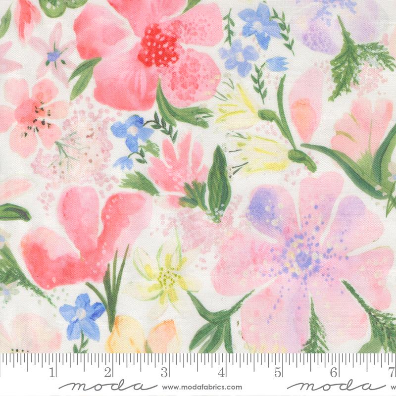 Moda Sweet Cecily Meadow Florals Lily Fabric