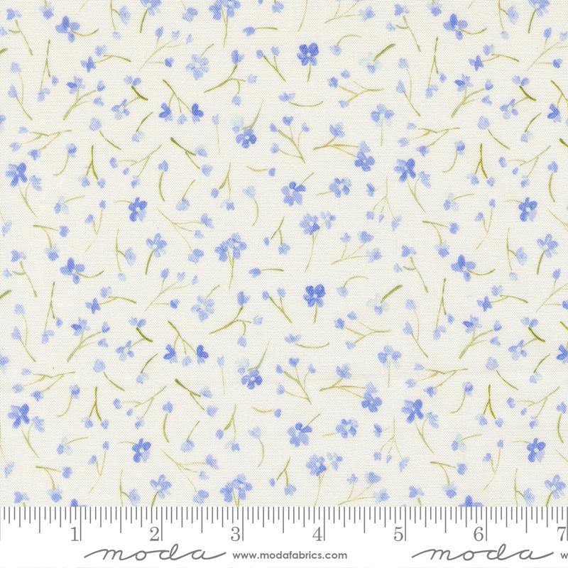 Moda Sweet Cecily Forget Me Not Hyacinth Fabric
