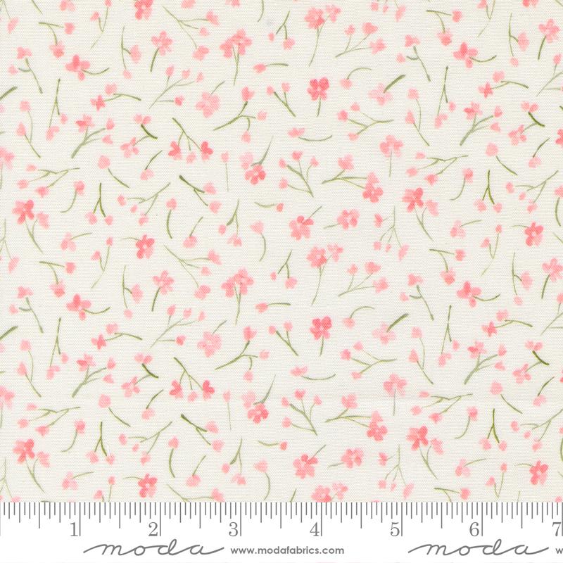 Moda Sweet Cecily Forget Me Not Rose Fabric