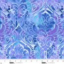 Studio E You Damask Blue Violet 118" Wide Back Fabric