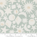 Moda To The Moon And Back Starburst Geometrics Grass Fabric