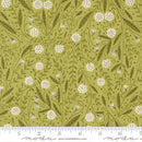 Moda Night Owl Woodland Florals Leaf Fabric