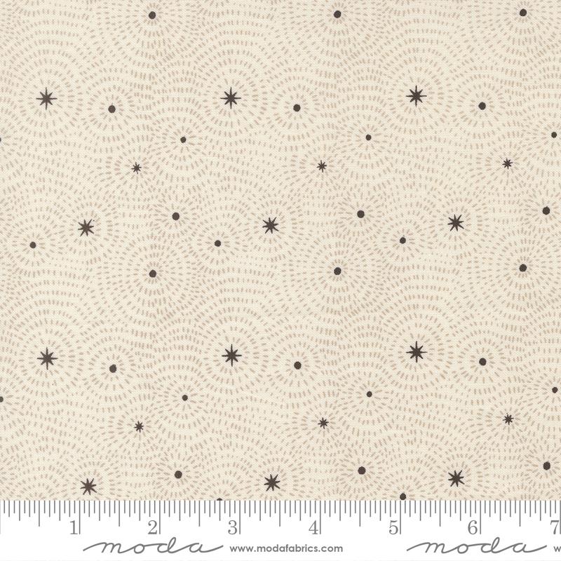 Moda Night Owl Starry Night Cloud Fabric
