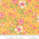 Moda In The Garden Garden Flowers Goldenrod Fabric