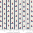 Moda American Gathering III Stripe Bouquet Cloud Fabric